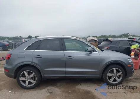 2015 Audi Q3 2.0T Premium Plus from USA, damaged, VIN WA1EFCFS7FR012448